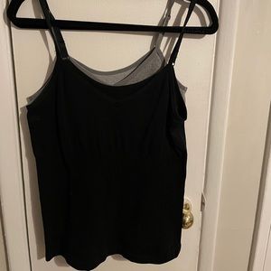 ✨ Skinnygirl Shaping Camis Tank Grey Black 2 Pack✨